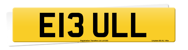 Registration number E13 ULL